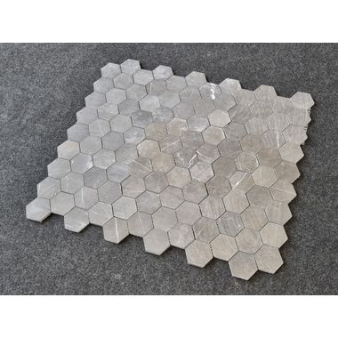 MOZAIKA PIETRA GRAY HEXAGON  MATOWA DOSTĘPNA OD RĘKI  - 0