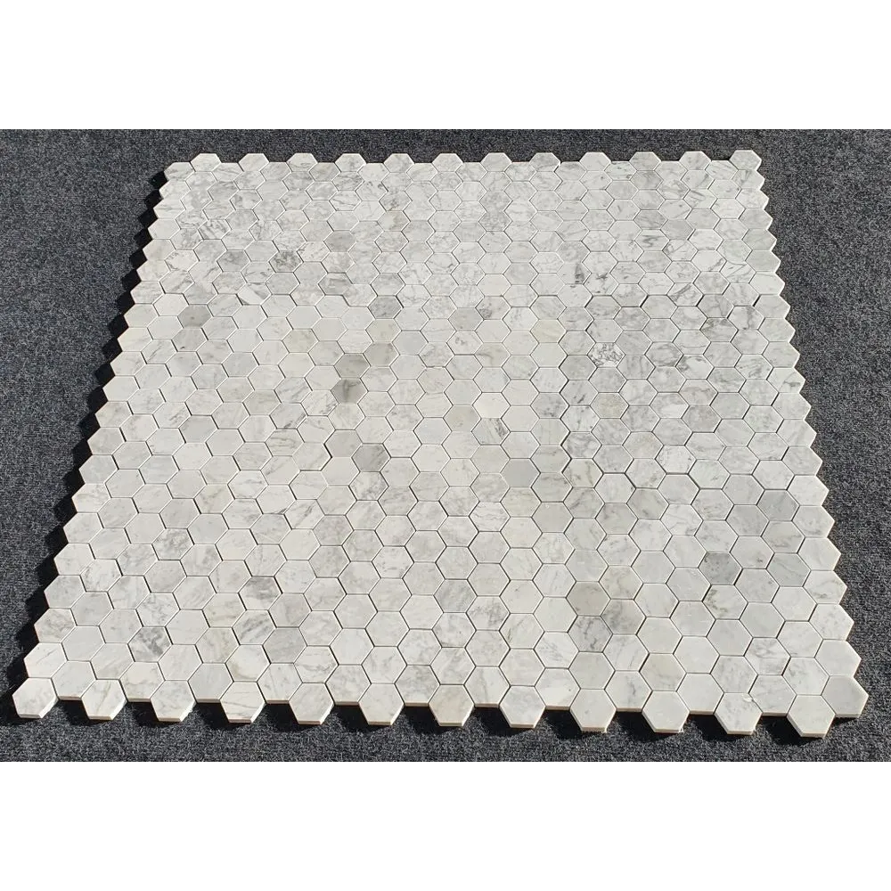 MOZAIKA BIANCO CARRARA HEXAGON