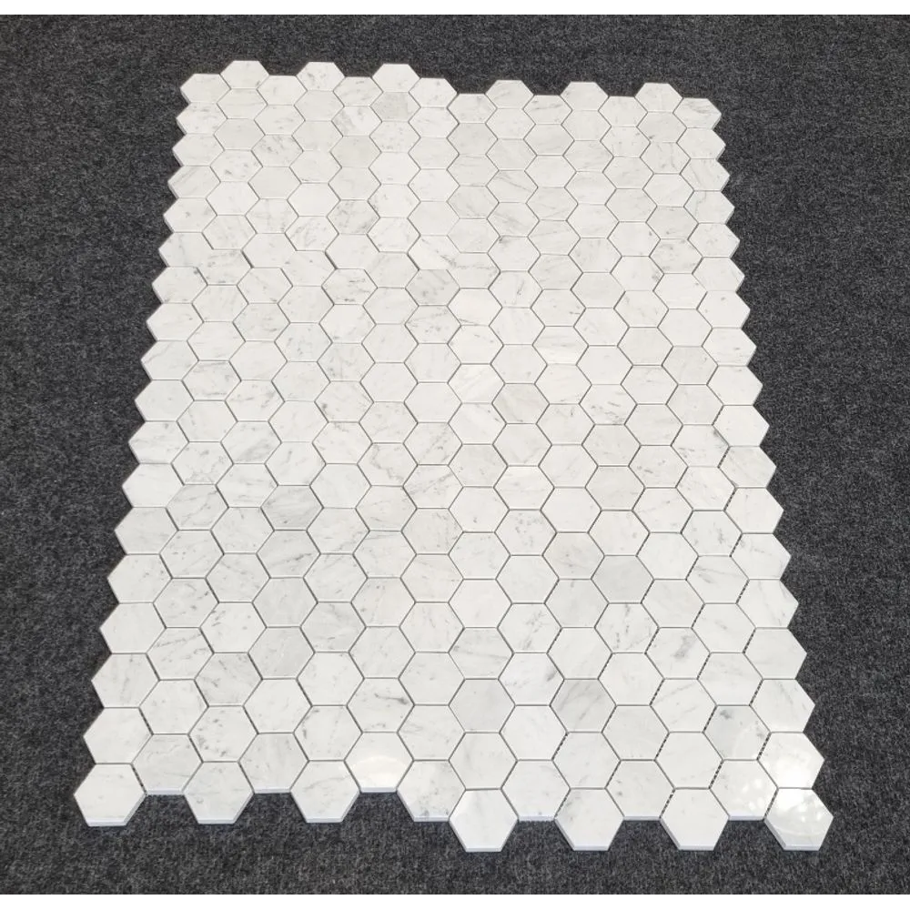 MOZAIKA BIANCO CARRARA HEXAGON